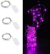 pack of 3 sets led starry string lights with 10 micro leds on 3 seasonal decor logo