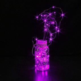 img 3 attached to Pack Of 3 Sets LED Starry String Lights With 10 Micro LEDs On 3 Seasonal Decor