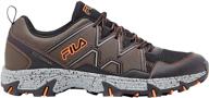 fila peake running tarmac orange men's shoes for athletic logo