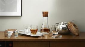 img 2 attached to Nambe Collection Decanter Designed Granneberg