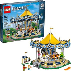 img 4 attached to 🎠 Experience the Magic: LEGO Creator Expert Carousel Building Set