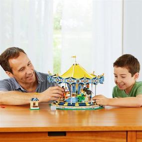 img 1 attached to 🎠 Experience the Magic: LEGO Creator Expert Carousel Building Set