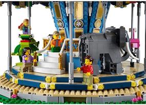 img 2 attached to 🎠 Experience the Magic: LEGO Creator Expert Carousel Building Set