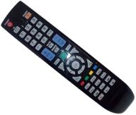 highly compatible replaced remote control for samsung un55b6000vfxza ln32b650t1fxza ln32b530p7fxzx pl50a550s1f ln46b500p3f pn42b400p3dxza tv logo