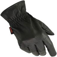 🧤 men's leather driving gloves for winter - mrx accessories logo