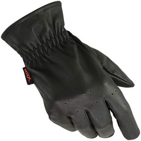 img 4 attached to 🧤 Men's Leather Driving Gloves for Winter - MRX Accessories
