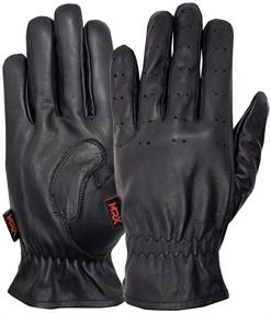 img 1 attached to 🧤 Men's Leather Driving Gloves for Winter - MRX Accessories