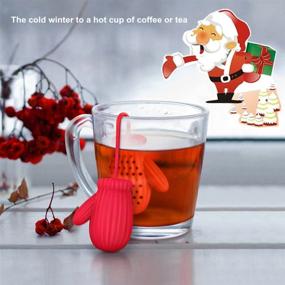 img 3 attached to ORYOUGO Christmas Silicone Infuser Strainer