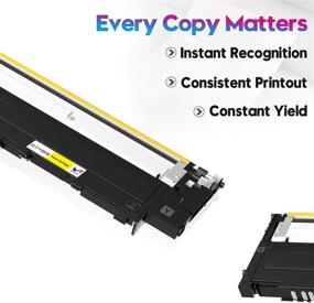 img 3 attached to 🖨️ ONLYU Replacement Toner Cartridge Set for Samsung CLT 404S Series - Compatible with Xpress C480FW, C430W, SL-C430W, SL-C480FW, SL-C480FN Printer (4 Packs)