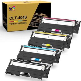 img 4 attached to 🖨️ ONLYU Replacement Toner Cartridge Set for Samsung CLT 404S Series - Compatible with Xpress C480FW, C430W, SL-C430W, SL-C480FW, SL-C480FN Printer (4 Packs)