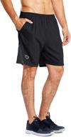 baleaf workout running shorts pockets sports & fitness logo