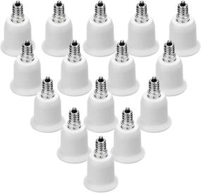 img 4 attached to 💡 Улучшите свет с помощью JACKYLED 15 Pack Chandelier Converter Adapter