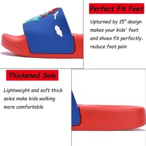 img 2 attached to 🦖 Dino-Licious MARITONY Toddler Sandals for Boys - Stylish and Sturdy Sandals