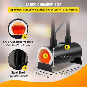 img 1 attached to 🔥 VEVOR Propane Knife Forge: Enhancing Blacksmithing Efficiency with Industrial Power & Hand Tools