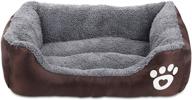 🐾 asfrost super soft pet sofa bed - non-slip bottom lounger for cats - self warming and breathable - premium bedding logo