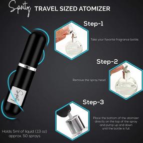 img 1 attached to SPRITZ Perfume Atomizer Refillable Convenient