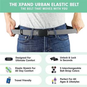 img 2 attached to Xpand No Show Magnetic Women's Urban Belt Accessories