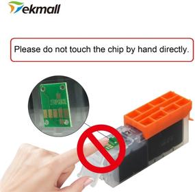 img 3 attached to 🖨️ TekMall Compatible Ink Cartridges Replacement for PGI-270XL CLI-271XL, Suitable for PIXMA TS5020, TS6020, MG6821, MG5720, MG5721, MG5722, MG6820, MG6822 Printers- 15 Packs (3 Sets Excluding Gray)