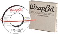 🔪 wrapcut® precision edge cutting tape, 1/8-inch x 200 feet, 1 roll, 883662001260 logo