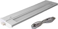 💡 american lighting 043t-14p-wh: efficient 8-watt hardwire fluorescent under cabinet lighting in white, 14-inch length логотип