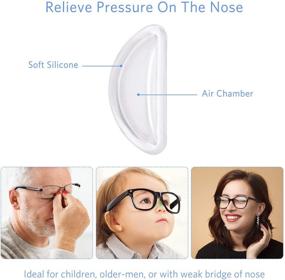 img 3 attached to Anti Slip Comfortable Thickness Eyeglasses Sunglasses
