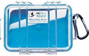 img 3 attached to Pelican 1020 Micro Case (Blue/Clear)
