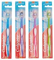 🦷 pack of 12 colgate extra clean full head toothbrushes, soft bristles, assorted colors logo