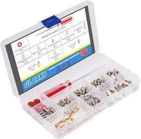img 2 attached to 🔩 180-Piece PC Spacer Screws Assortment Kit for Computer Case, Motherboard, and More - Includes Phillips Head Screwdriver
