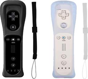 img 4 attached to 🎮 Enhance Your Wii U Gaming Experience with the Black and White Remote Controller 2-Pack