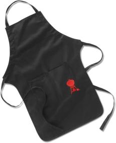 img 2 attached to 🔥 Weber 6474 Barbecue Apron in Black - Enhance Your Grilling Experience