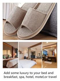 img 2 attached to Slippers Universal Breathable Non Slip Guests