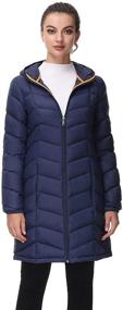 img 4 attached to 🧥 Lightweight Packable Women's Coats, Jackets & Vests with Effective Repellent - for a Comfortably Slower Pace