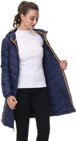 img 3 attached to 🧥 Lightweight Packable Women's Coats, Jackets & Vests with Effective Repellent - for a Comfortably Slower Pace