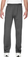 👖 fruit of the loom men's fleece sweatpants: cozy comfort for men logo