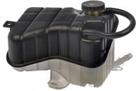 🔵 dorman 603-122 front engine coolant reservoir: cadillac/oldsmobile/pontiac, white/black logo