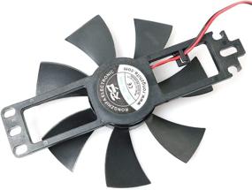 img 1 attached to 🔥 2PCS Black DC 18V Plastic Brushless Cooling Fan for Induction Cookers - Magic&amp;shell