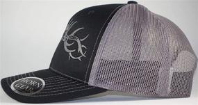 img 3 attached to Trucker Hat Hunters Charcoal White