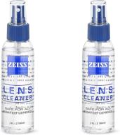 🔍 carl zeiss lens cleaning spray 2oz - 60ml travel pack: effective set of 2 for crystal clear optics! logo