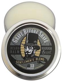 img 1 attached to 🏻 GRAVE BEFORE SHAVE Beard Pack - Bourbon and Sandalwood Scented Blend
