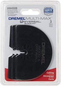 img 3 attached to 🔪 Dremel MM450B 3-Pack Wood & Drywall Oscillating Multi-Tool Blades: Precise Cuts - Fits Bosch, Makita, Milwaukee, and Rockwell