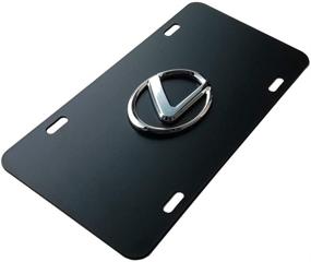 img 2 attached to License Plate Cover Lexus Frame