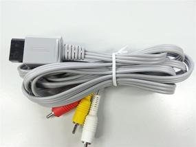 img 2 attached to Brand New Nintendo Wii AV Cable Cord with Enhanced Audio & Video Quality (Bulk Packaging)