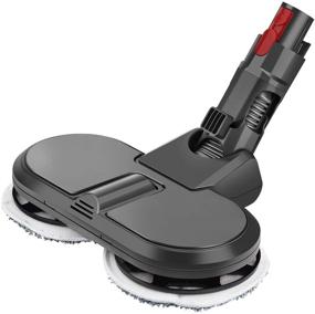 img 4 attached to Revolutionize Your Dyson Cleaner: FUNTECK Dual Spin Mop Head Attachment for V7 V8 V10 V11 - No Water Container Included!