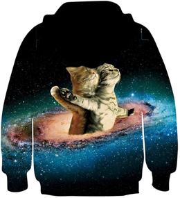 img 3 attached to 👕 Boys' Pullover Graphic Hoodies Sweatshirts for stylish and comfortable clothing