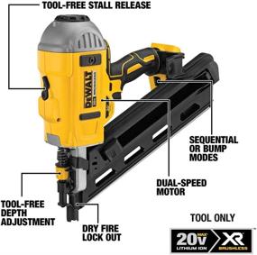 img 2 attached to 🔨 DEWALT DCN692B высокоскоростная строительная полуавтоматическая пневматическая скоборезка