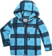 🧥 snonook fleece hoodie jacket zipper: trendy boys' clothing for jackets & coats logo