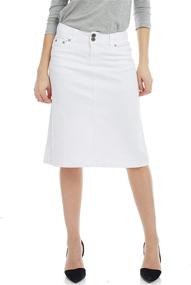 img 4 attached to Esteez Women's Denim Skirt Sydney: The Perfect Addition to Your Women's Clothing Collection