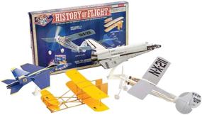img 3 attached to ✈️ Explore the Skies with the Be Amazing! Toys Sky Blue Flight History of Flight Model Kit