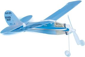 img 1 attached to ✈️ Explore the Skies with the Be Amazing! Toys Sky Blue Flight History of Flight Model Kit