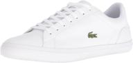 lacoste lerond fashion sneaker white logo